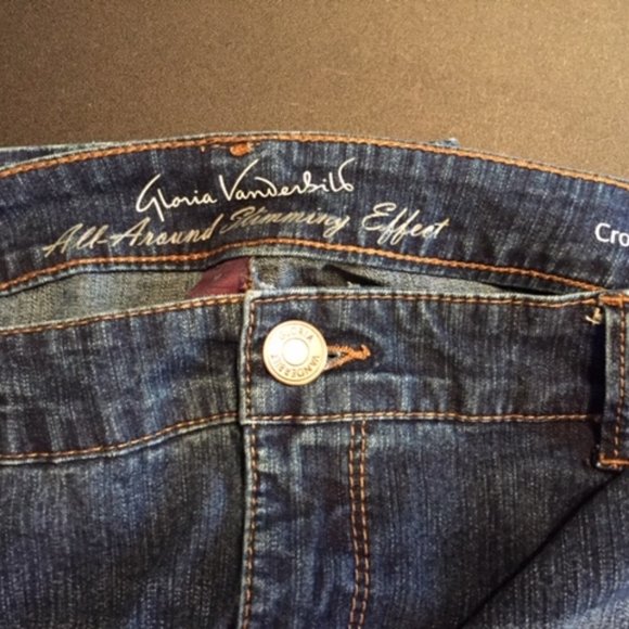 Crop, slimming, dark blue, 14 - Picture 3 of 5